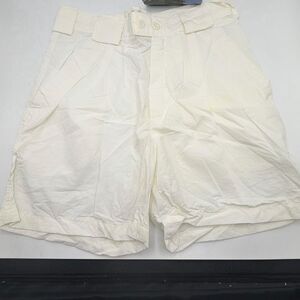 TARPONWEAR BY SIMMS Vintage Off White Fishing Paradise Shorts-26 NWT!